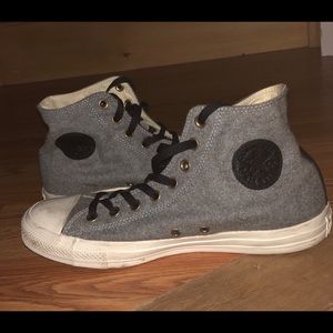 Converse Chuck Taylor Gray Felt Men’s 10.5 144707C